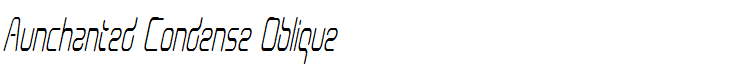 Aunchanted Condense Oblique