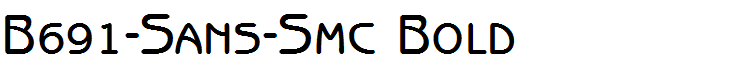 B691-Sans-Smc Bold