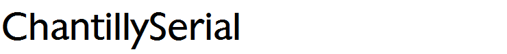 ChantillySerial