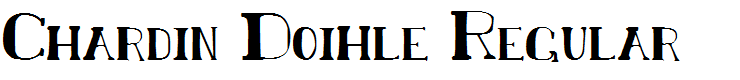Chardin Doihle Regular