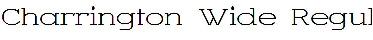 Charrington Wide Regular
