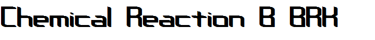 Chemical Reaction B BRK