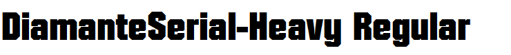 DiamanteSerial-Heavy Regular