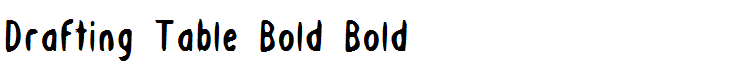 Drafting Table Bold Bold