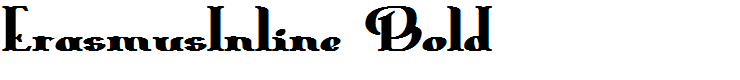 ErasmusInline Bold