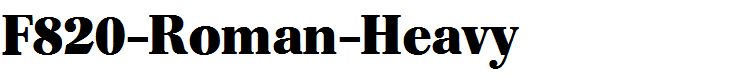 F820-Roman-Heavy