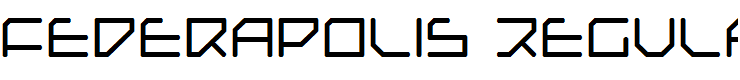 Federapolis Regular