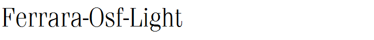 Ferrara-Osf-Light