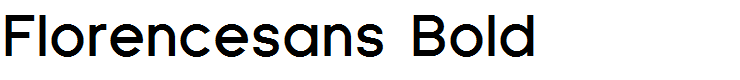 Florencesans Bold