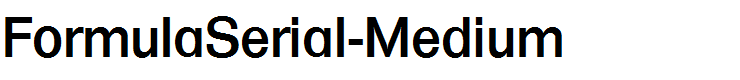 FormulaSerial-Medium