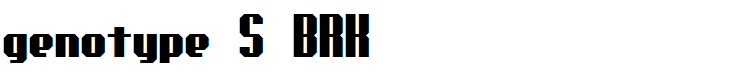 genotype S BRK