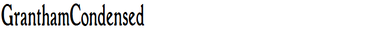 GranthamCondensed