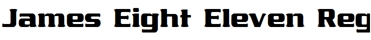 James Eight Eleven Regular