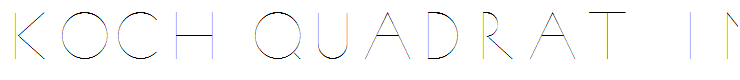 Koch Quadrat Inline