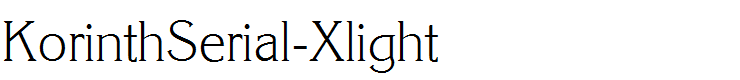 KorinthSerial-Xlight