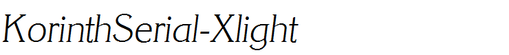 KorinthSerial-Xlight