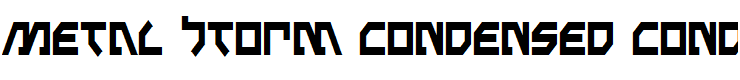 Metal Storm Condensed Condensed