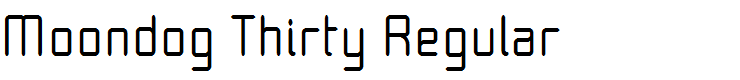 Moondog Thirty Regular