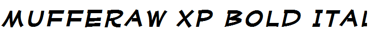 Mufferaw Xp Bold Italic