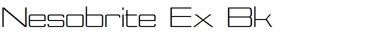 Nesobrite Ex Bk