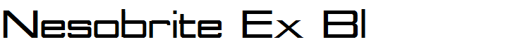 Nesobrite Ex Bl