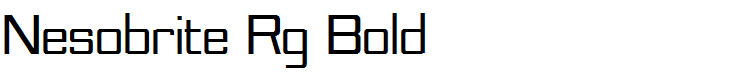 Nesobrite Rg Bold