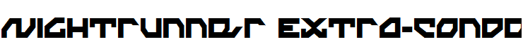 Nightrunner Extra-Condensed Extra-Condensed