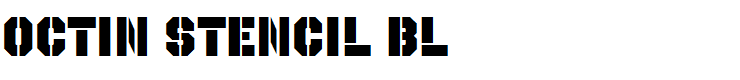 Octin Stencil Bl