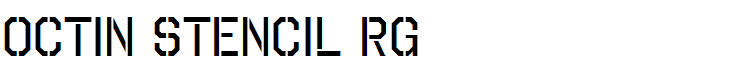 Octin Stencil Rg