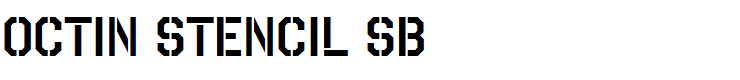 Octin Stencil Sb