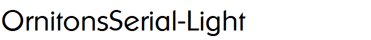 OrnitonsSerial-Light