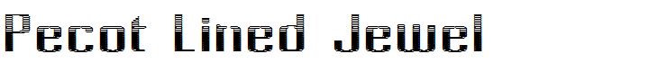 Pecot Lined Jewel