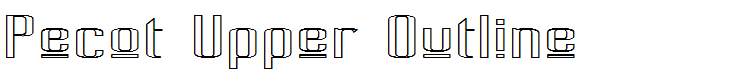 Pecot Upper Outline