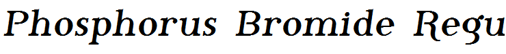 Phosphorus Bromide Regular