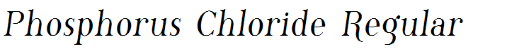 Phosphorus Chloride Regular
