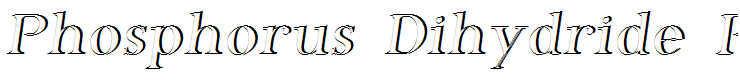 Phosphorus Dihydride Regular