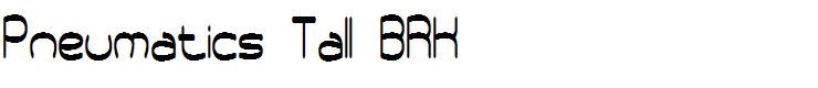 Pneumatics Tall BRK