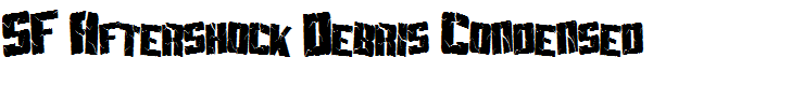 SF Aftershock Debris Condensed