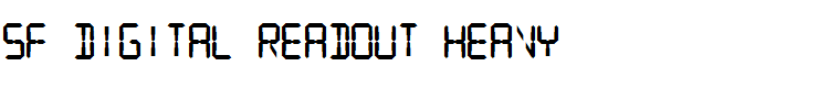 SF Digital Readout Heavy