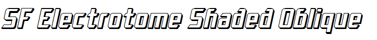 SF Electrotome Shaded Oblique