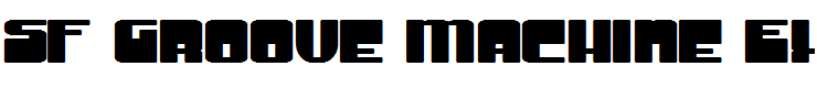 SF Groove Machine ExtUpright Bold