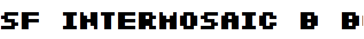 SF Intermosaic B Bold