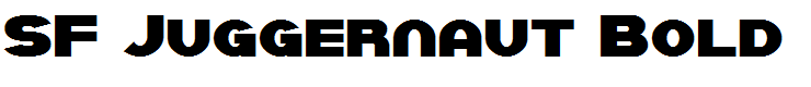 SF Juggernaut Bold