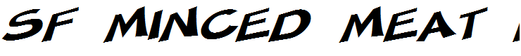 SF Minced Meat Extended Oblique