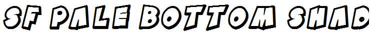 SF Pale Bottom Shaded Oblique