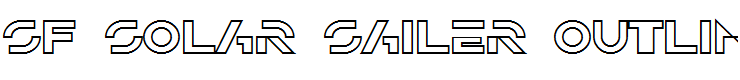 SF Solar Sailer Outline