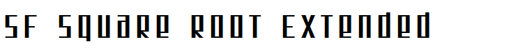 SF Square Root Extended