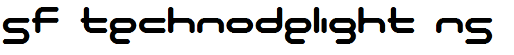 SF Technodelight NS Bold
