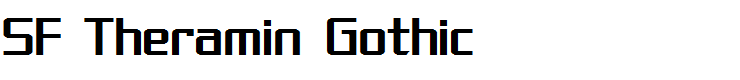 SF Theramin Gothic