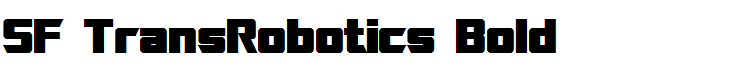 SF TransRobotics Bold